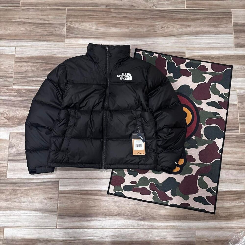 The North Face 700 Nuptse down black puffer jacket